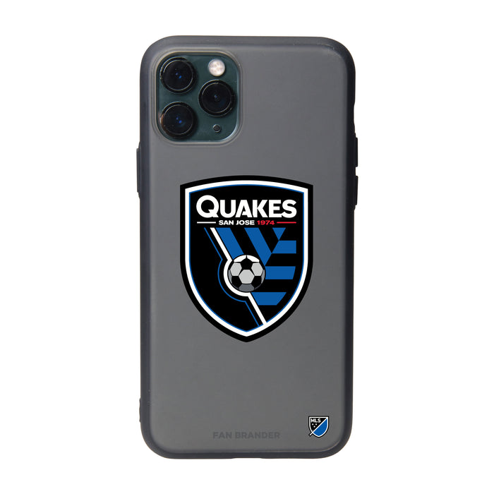 Fan Brander Slate series Phone case with San Jose Earthquakes Primary Logo