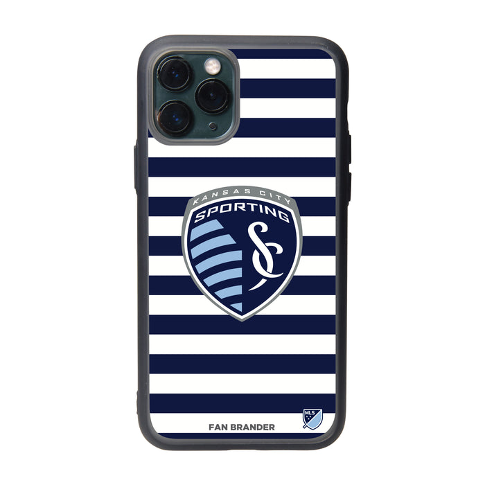 Fan Brander Slate series Phone case with Sporting Kansas City Primary Logo with Stripes