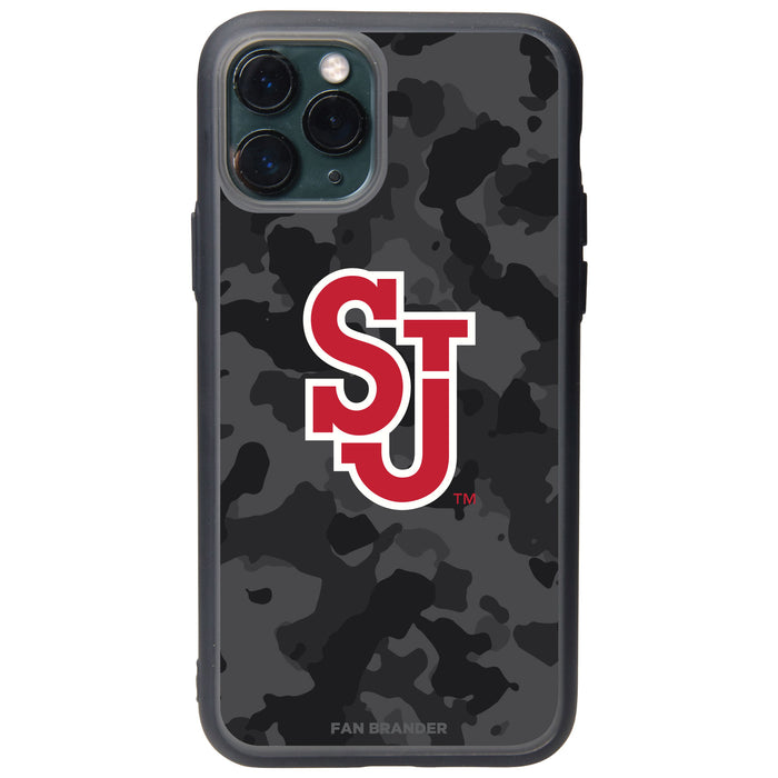 Fan Brander Slate series Phone case with St. John's Red Storm Urban Camo design
