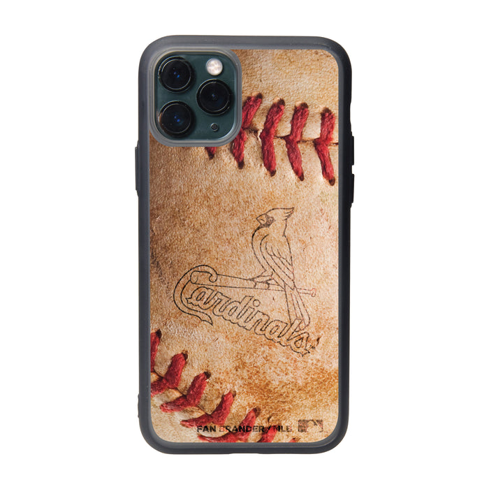 Fan Brander Slate series Phone case with St. Louis Cardinals Primary Logo and Baseball Design