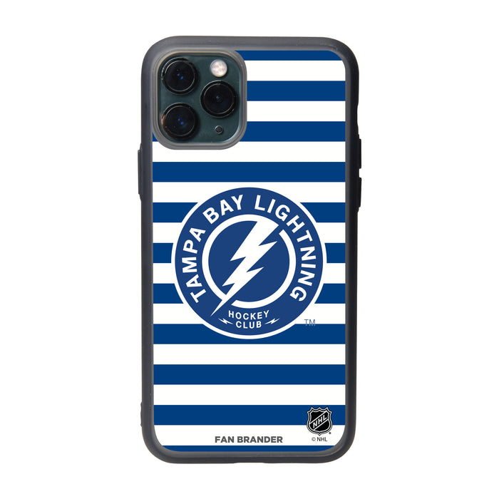 Fan Brander Slate series Phone case with Tampa Bay Lightning Stripes