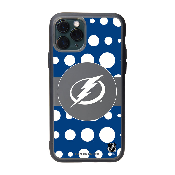 Fan Brander Slate series Phone case with Tampa Bay Lightning Polka Dots design