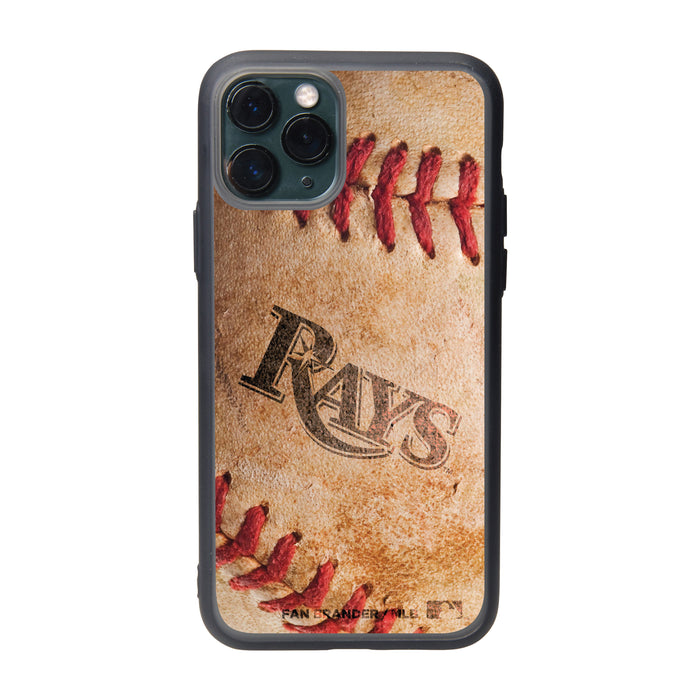 Fan Brander Slate series Phone case with Tampa Bay Rays Primary Logo and Baseball Design