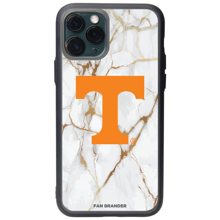 Fan Brander Slate series Phone case with Tennessee Vols White Marble Design