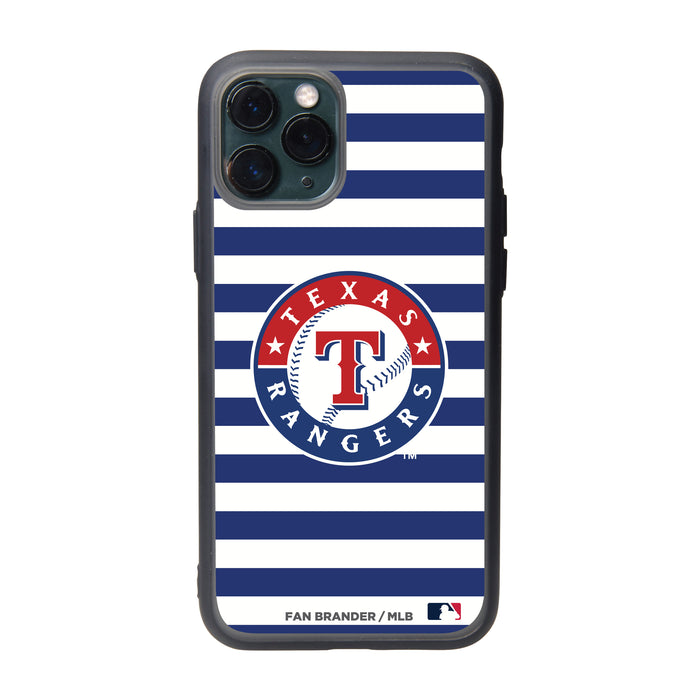 Fan Brander Slate series Phone case with Texas Rangers Stripes
