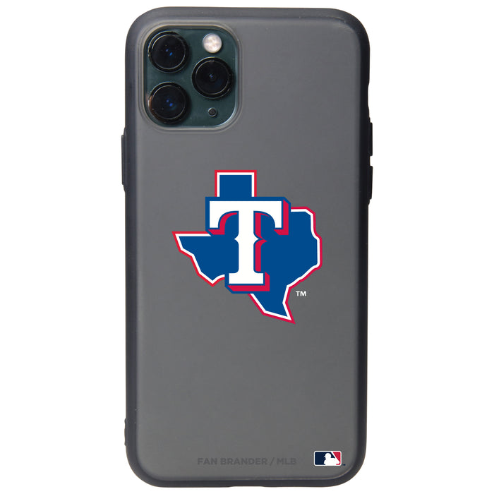 Fan Brander Slate series Phone case with Texas Rangers Secondary mark design