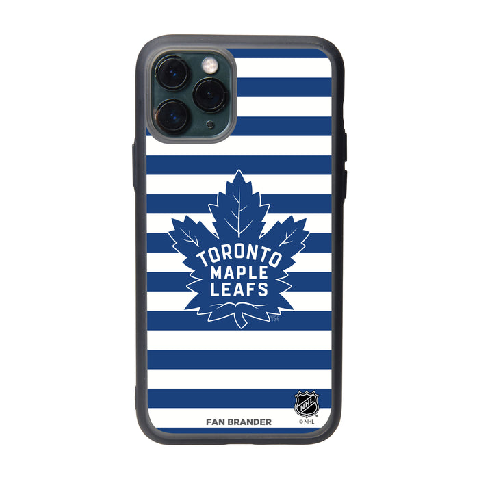 Fan Brander Slate series Phone case with Toronto Maple Leafs Stripes