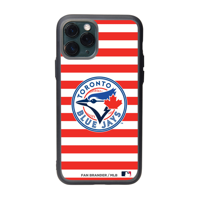 Fan Brander Slate series Phone case with Toronto Blue Jays Stripes