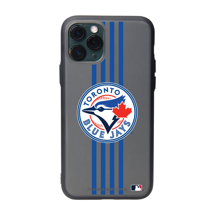 Fan Brander Slate series Phone case with Toronto Blue Jays Primary Logo with Vertical Stripe