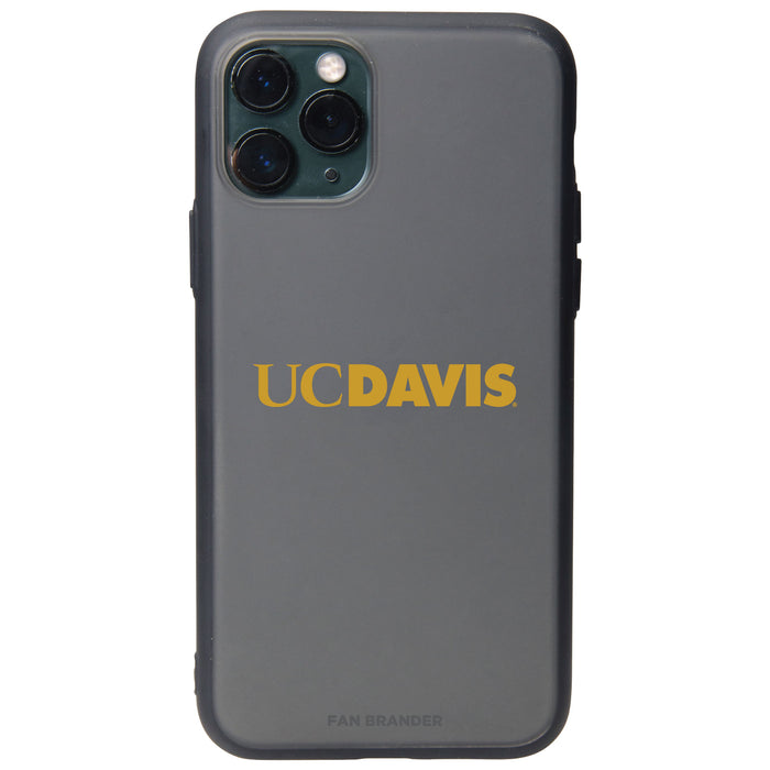 Fan Brander Slate series Phone case with UC Davis Aggies Primary Logo