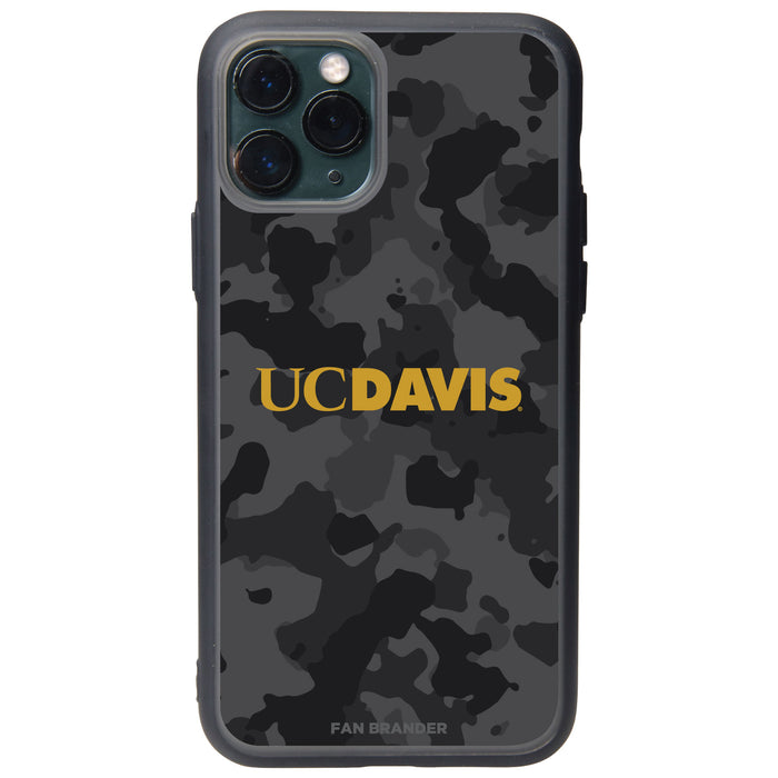 Fan Brander Slate series Phone case with UC Davis Aggies Urban Camo design