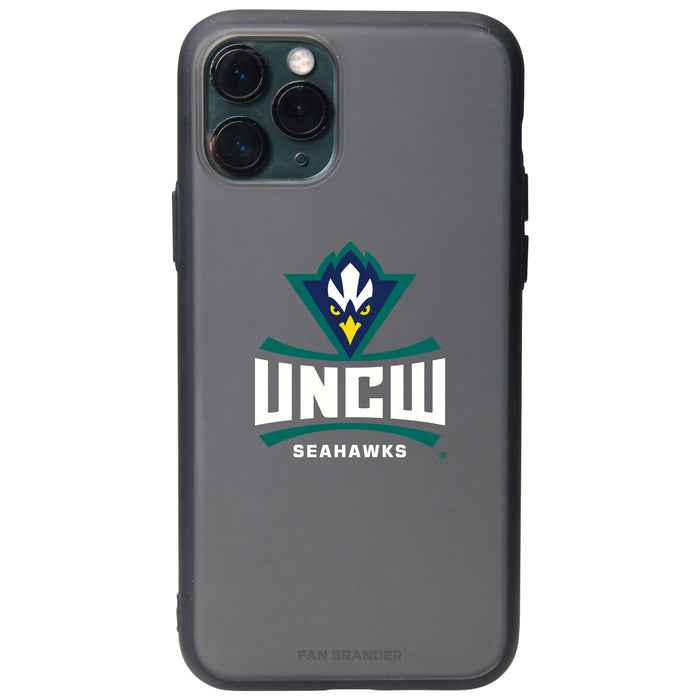 Fan Brander Slate series Phone case with UNC Wilmington Seahawks Primary Logo