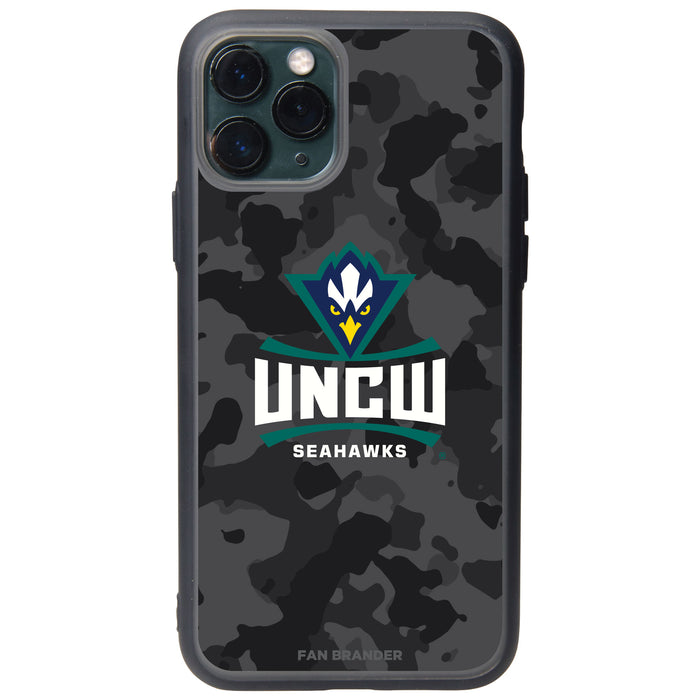 Fan Brander Slate series Phone case with UNC Wilmington Seahawks Urban Camo design