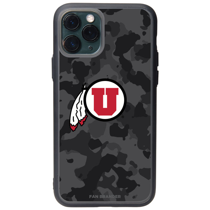 Fan Brander Slate series Phone case with Utah Utes Urban Camo design