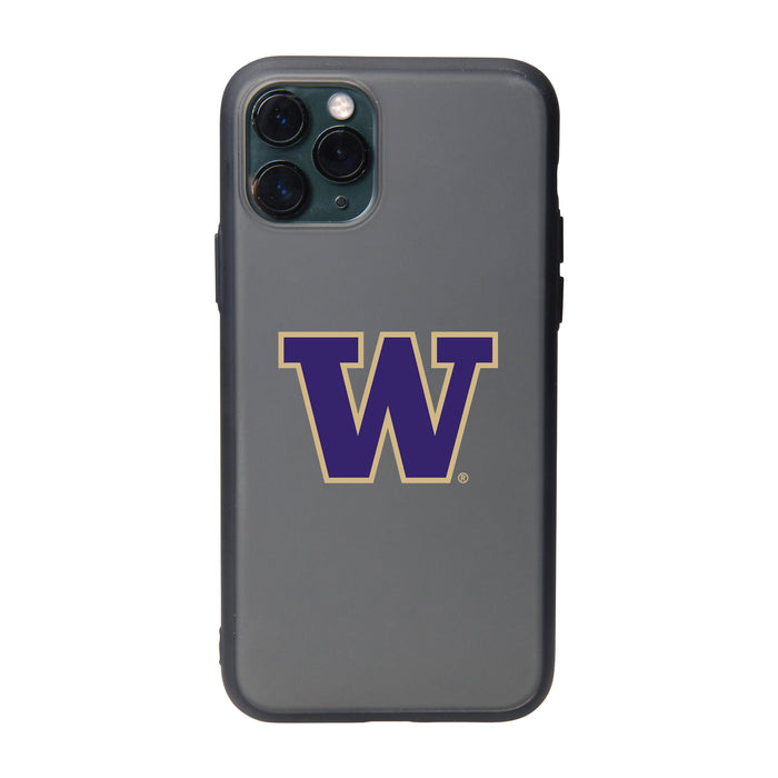 Fan Brander Slate series Phone case with Washington Huskies Primary Logo