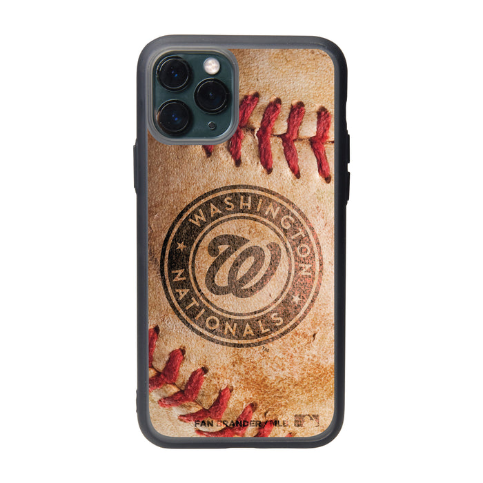 Fan Brander Slate series Phone case with Washington Nationals Primary Logo and Baseball Design