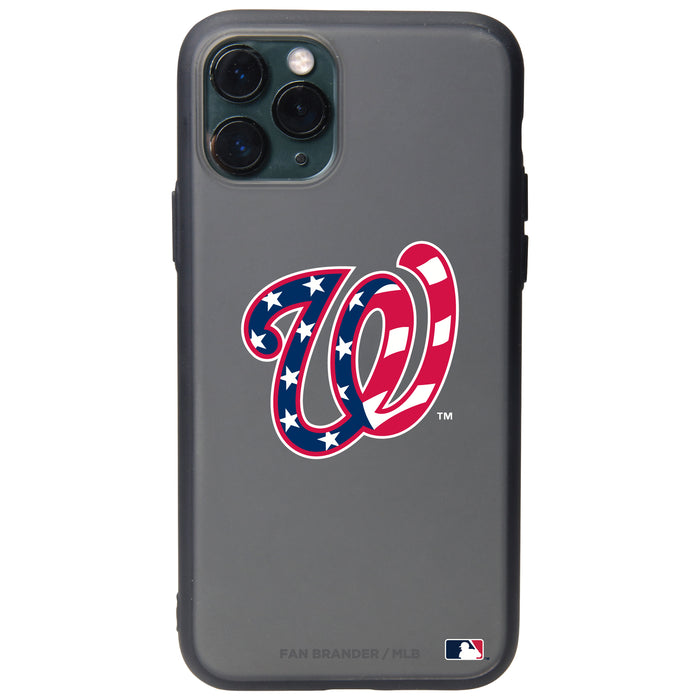 Fan Brander Slate series Phone case with Washington Nationals Secondary mark design