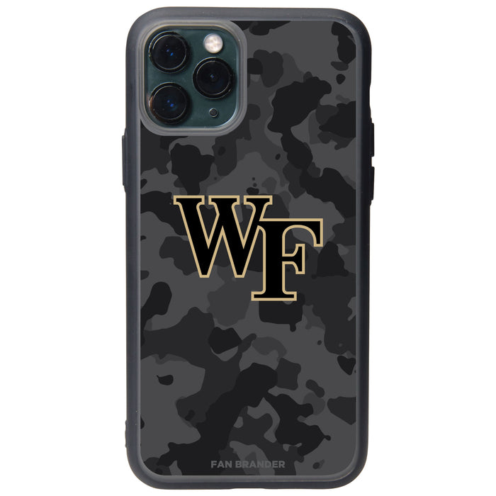 Fan Brander Slate series Phone case with Wake Forest Demon Deacons Urban Camo design