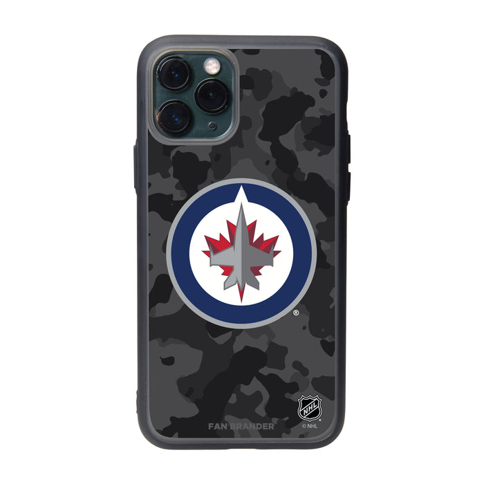 Fan Brander Slate series Phone case with Winnipeg Jets Urban Camo Design