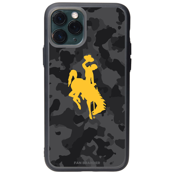 Fan Brander Slate series Phone case with Wyoming Cowboys Urban Camo design