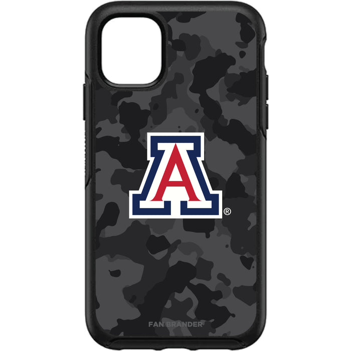 OtterBox Black Phone case with Arizona Wildcats Urban Camo Background