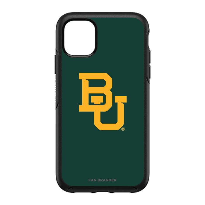 OtterBox Black Phone case with Baylor Bears Primary Logo with Team Background