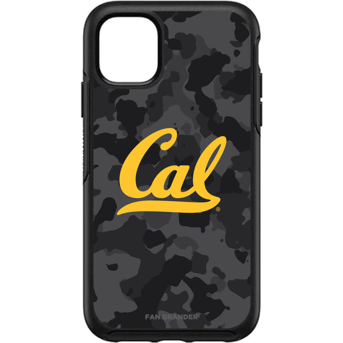 OtterBox Black Phone case with California Bears Urban Camo Background