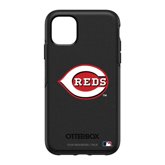 OtterBox Black Phone case with Cincinnati Reds Primary Logo