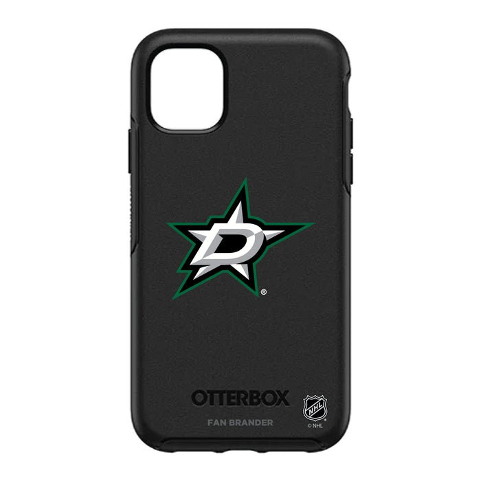 OtterBox Black Phone case with Dallas Stars Primary Logo