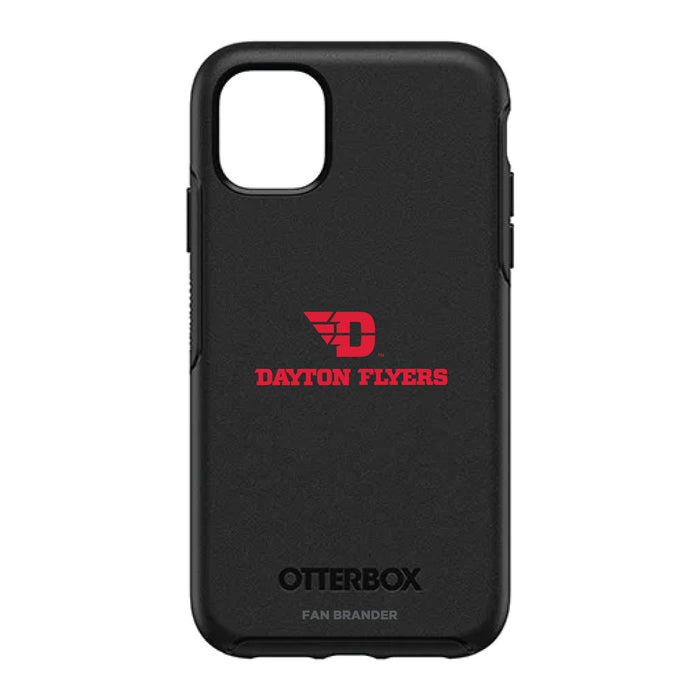 OtterBox Black Phone case with Dayton Flyers Secondary Logo