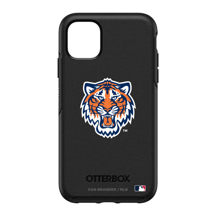 OtterBox Black Phone case with Detroit Tigers Secondary Logo