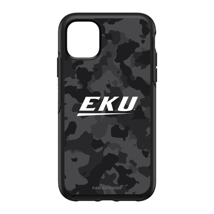 OtterBox Black Phone case with Eastern Kentucky Colonels Urban Camo Background