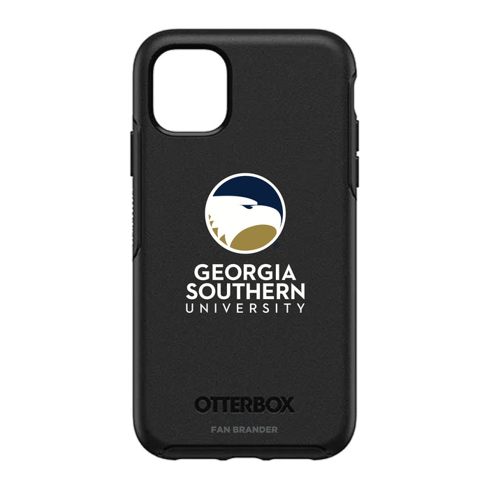 OtterBox Black Phone case with Georgia Southern Eagles Secondary Logo