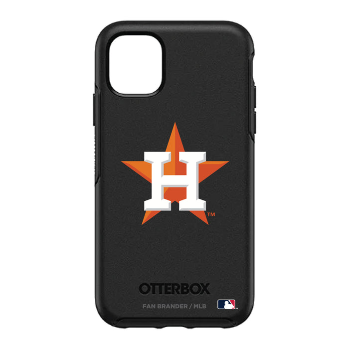 OtterBox Black Phone case with Houston Astros Primary Logo