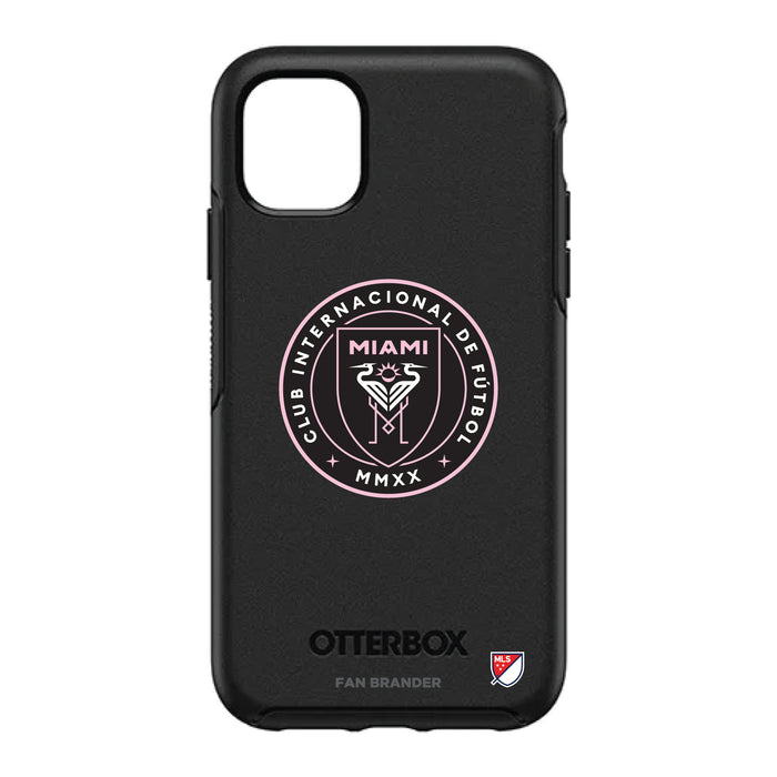 OtterBox Black Phone case with Inter Miami CF Primary Logo