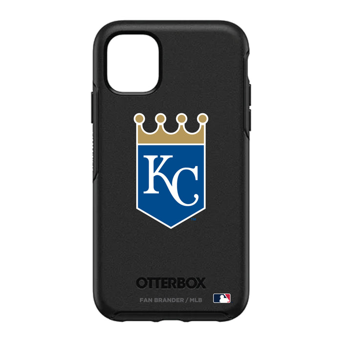 OtterBox Black Phone case with Kansas City Royals Secondary Logo