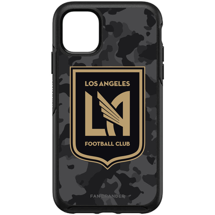 OtterBox Black Phone case with LAFC Urban Camo Design