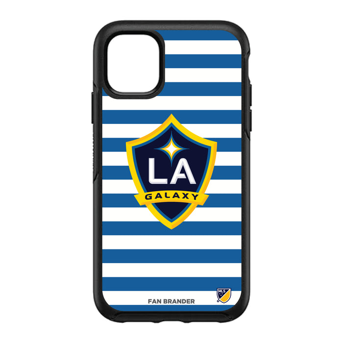 OtterBox Black Phone case with LA Galaxy Stripes