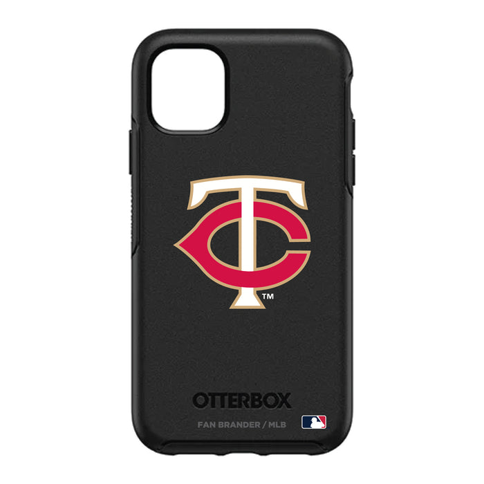 OtterBox Black Phone case with Minnesota Twins Secondary Logo