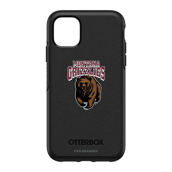 OtterBox Black Phone case with Montana Grizzlies Primary Logo