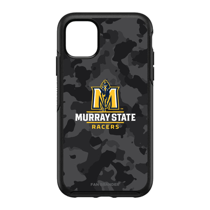 OtterBox Black Phone case with Murray State Racers Urban Camo Background