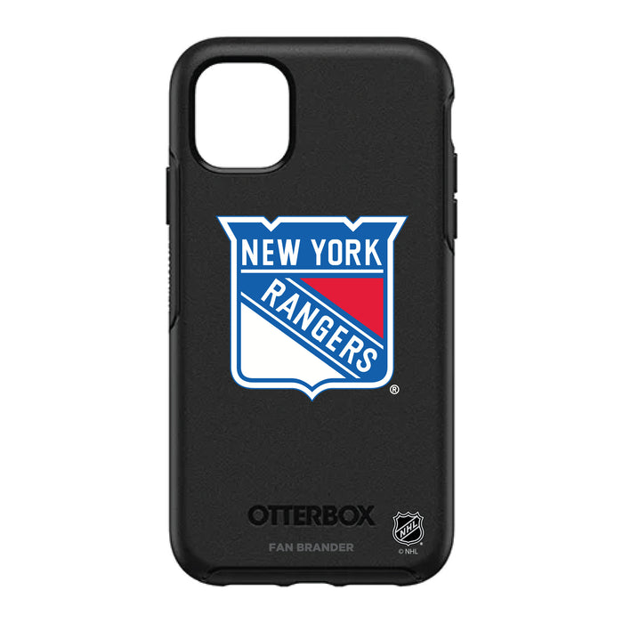 OtterBox Black Phone case with New York Rangers Primary Logo