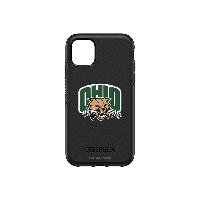 OtterBox Black Phone case with Ohio University Bobcats Primary Logo