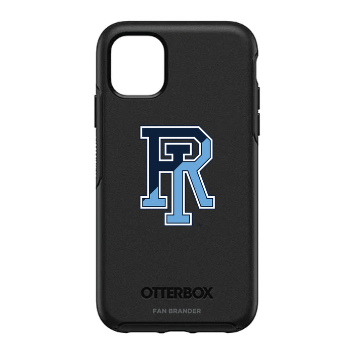 OtterBox Black Phone case with Rhode Island Rams Primary Logo