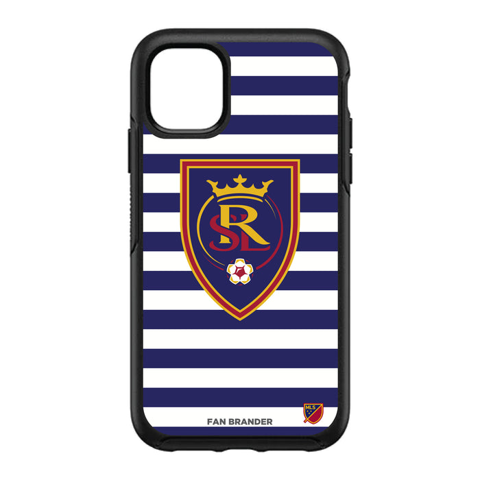 OtterBox Black Phone case with Real Salt Lake Stripes