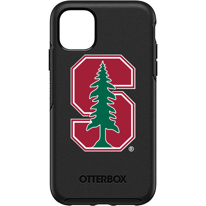 OtterBox Black Phone case with Stanford Cardinal Primary Logo