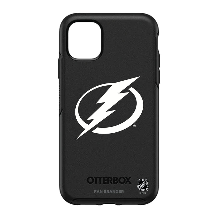 OtterBox Black Phone case with Tampa Bay Lightning Primary Logo