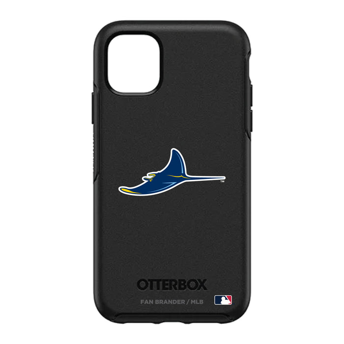 OtterBox Black Phone case with Tampa Bay Rays Secondary Logo