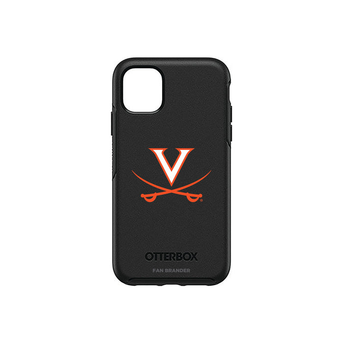OtterBox Black Phone case with Virginia Cavaliers Primary Logo
