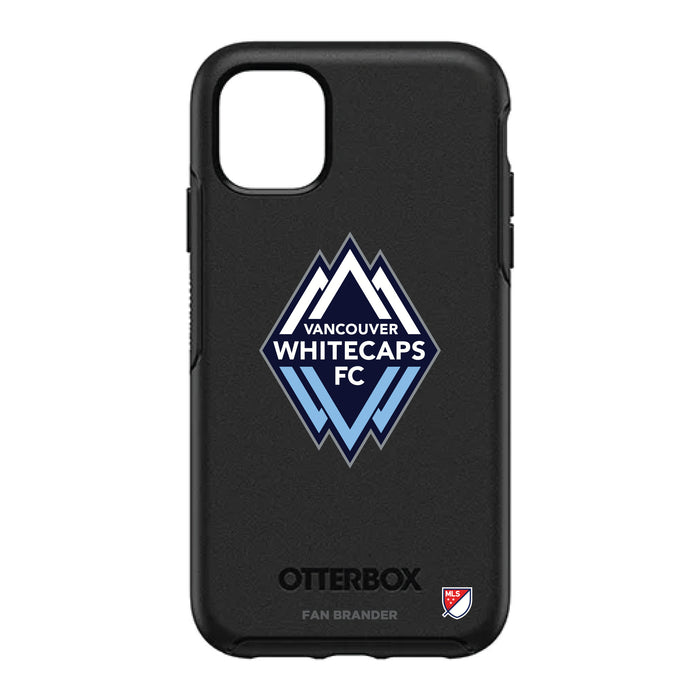 OtterBox Black Phone case with Vancouver Whitecaps FC Primary Logo